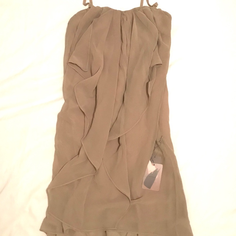 Nude cocktail dress